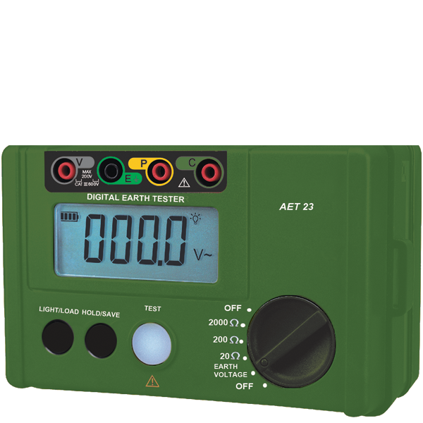 AET 23 Smart Digital Earth Tester