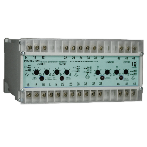 Rish Relay 256-PHV - Combined Under/Over Voltage & Frequency Relay