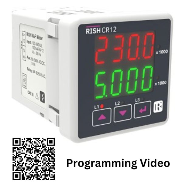 Rish CR12 - Compact VAF Meter 