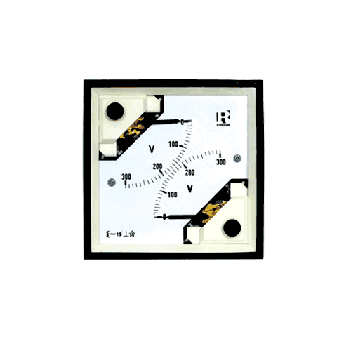 Dual Moving Iron AC meters (EQ 2 in 1)