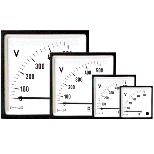 Moving Iron meter AC ammeters and voltmeters 90deg (EQ)