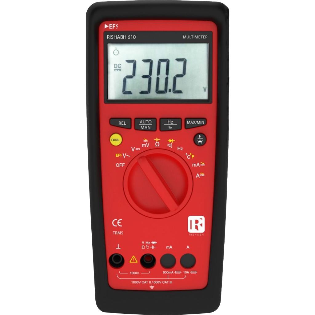 Rishabh 610 Digital TRMS Mulitimeter