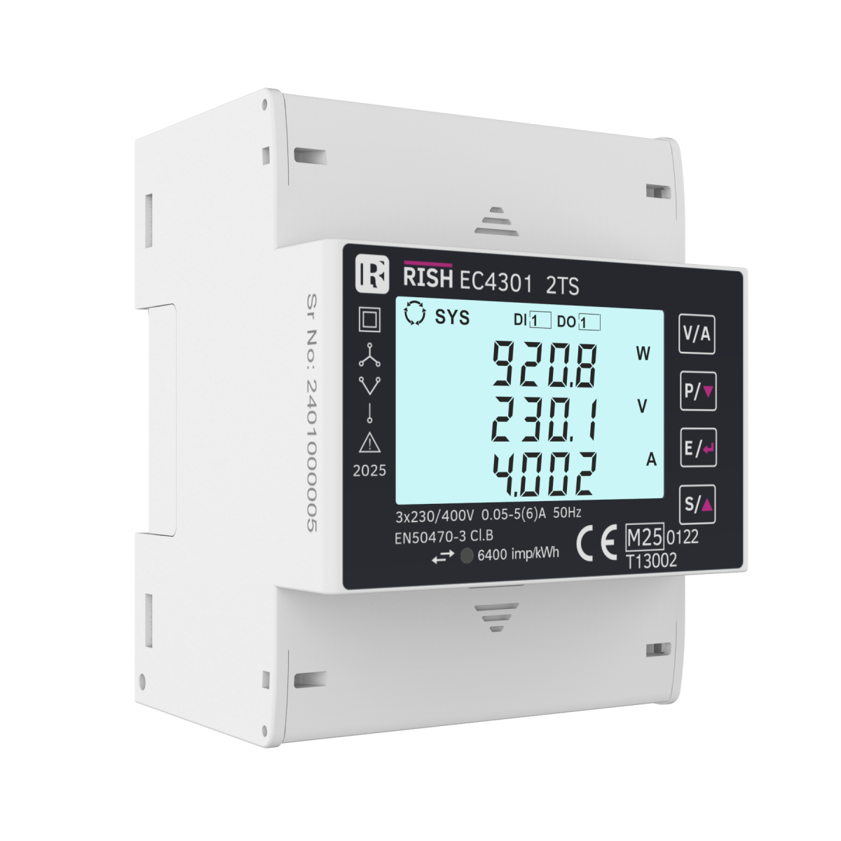 3PH CT Operated MID - RISH EC43X1