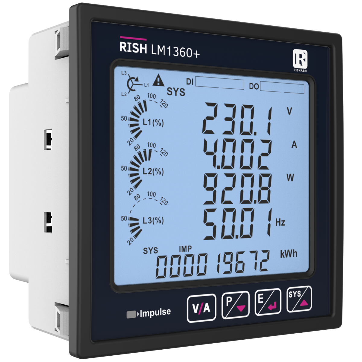  Advanced Multifunction Meter - RISH LM1360+