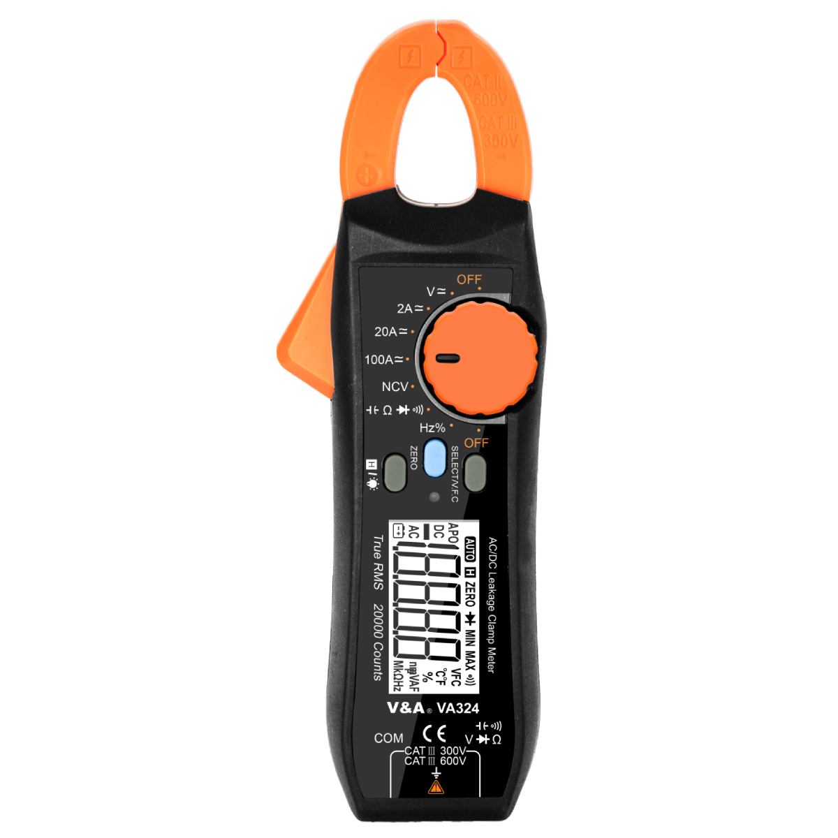 VA 324 AC/DC Leakage Clamp Meter