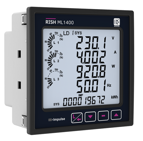 RISH ML 1400 / ML 1410 (MultiLoad Monitor)