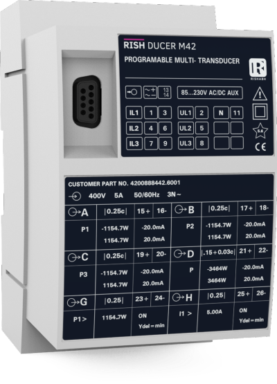 Programable Multifunction Transducer - M01 (Modbus Communication)